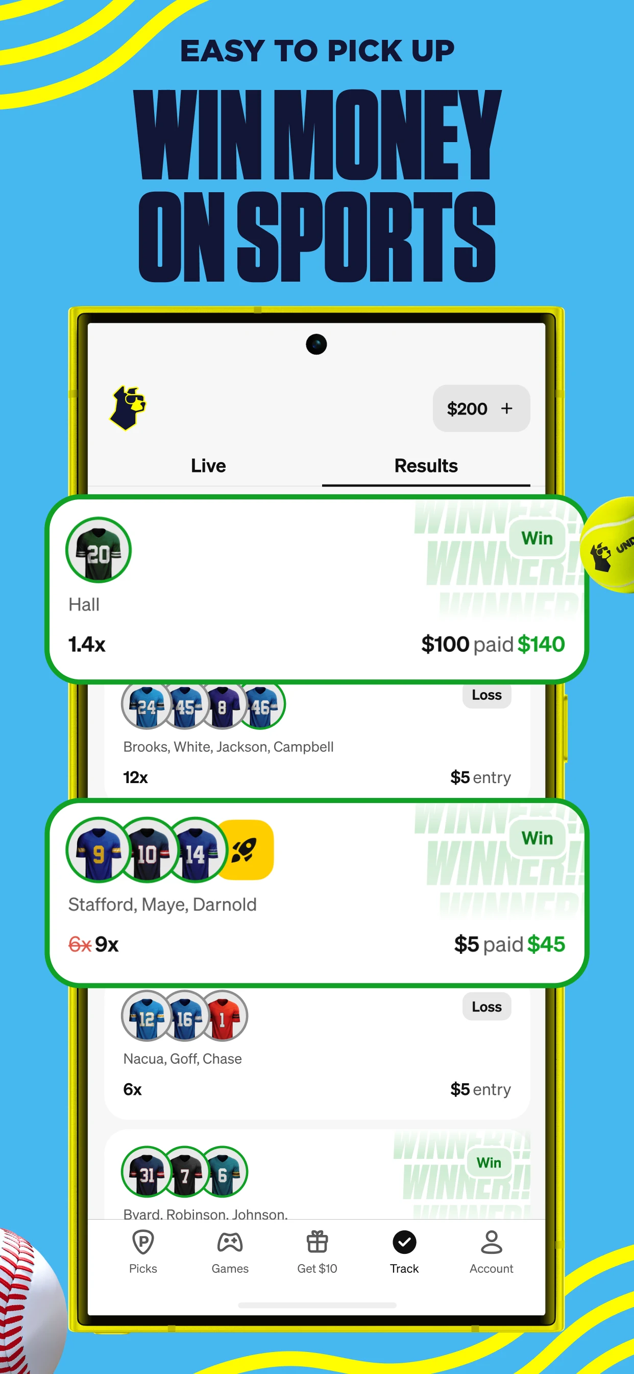 Underdog Sports screenshot